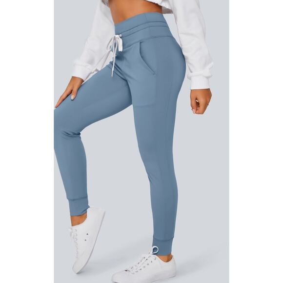 Halara Softlyzero Plush High Waisted Womens Jogger Leggings SIze S Drawstring - Picture 12 of 12